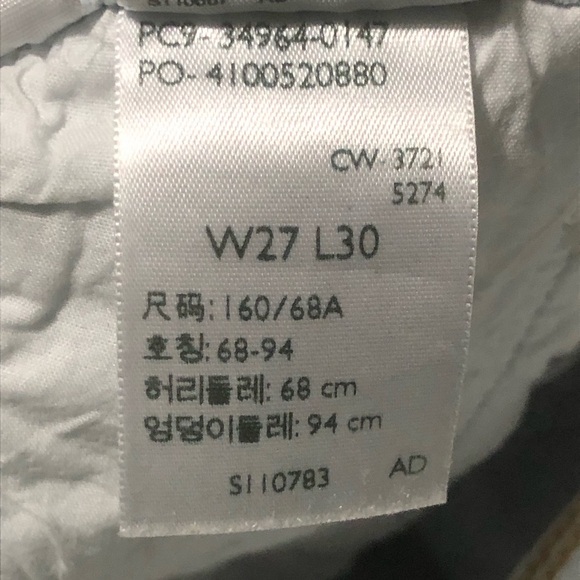 Levi's Jeans Women's 27 Wedgie Straight Leg Button Fly Big E Premium Denim - Picture 6 of 9